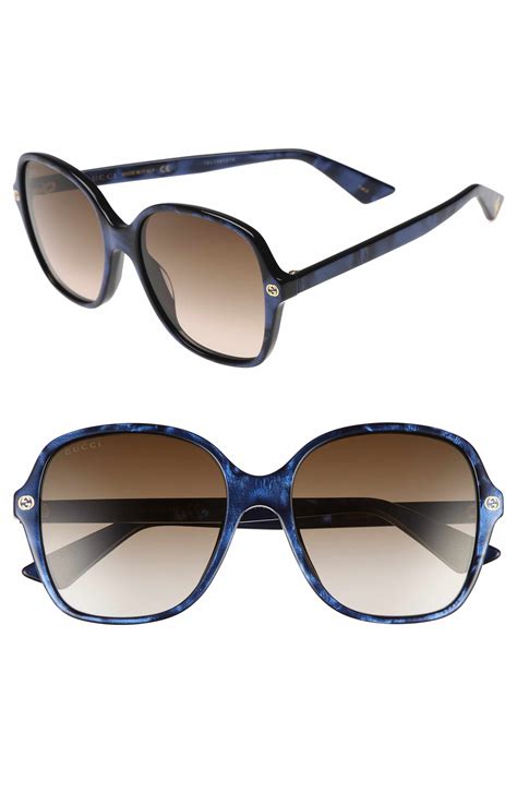 gucci 55mm gradient sunglasses|gucci bedazzled sunglasses.